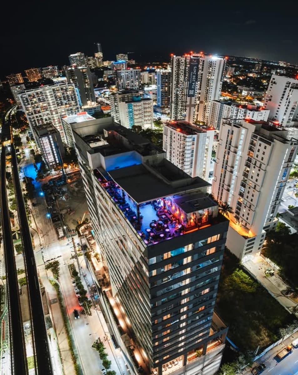 Aerial Rooftop Venue — Downtown Miami